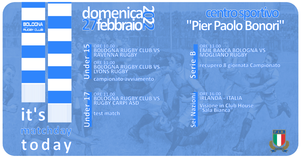 Match day Bologna Rugby Club