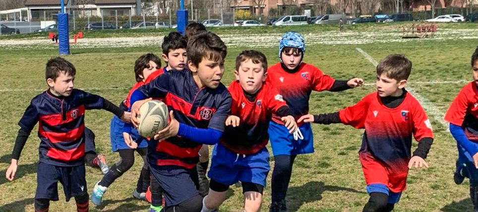 Minirugby: grovigli di manine e gambette