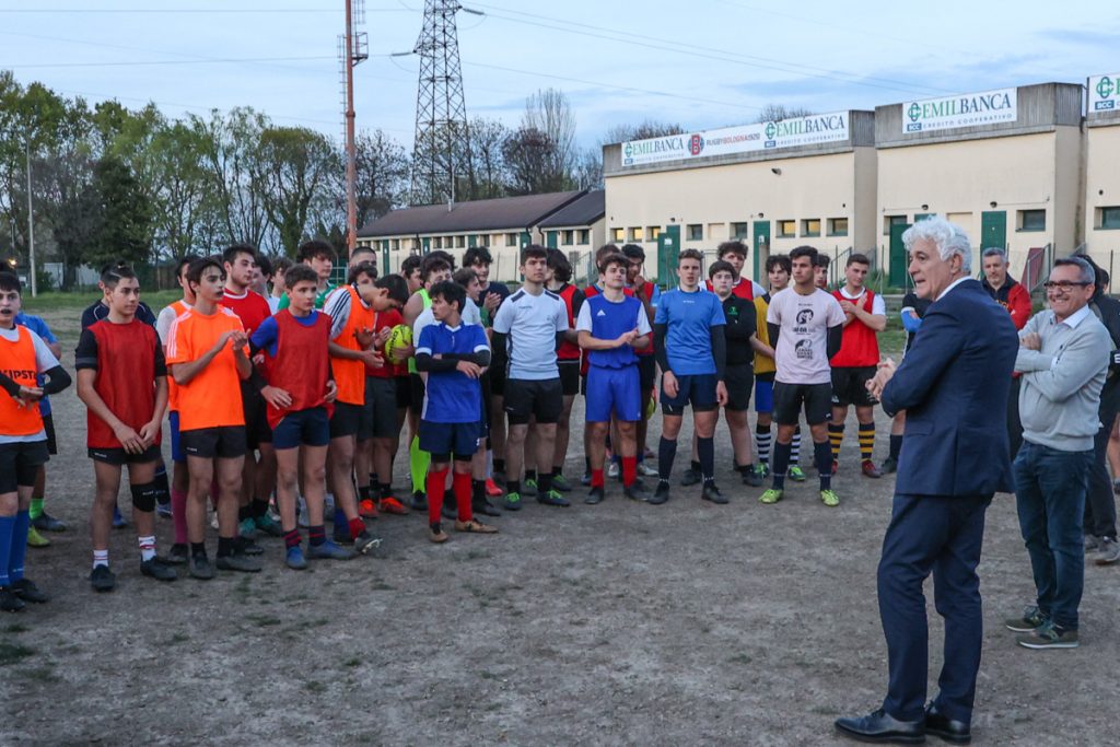 Marzio Innocenti al Bologna Rugby Club