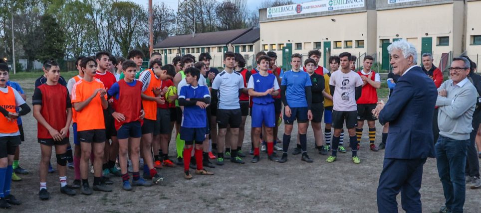 Marzio Innocenti al Bologna Rugby Club