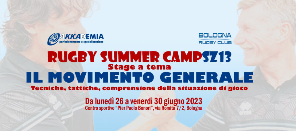 Rugby Summer Camp SZ13