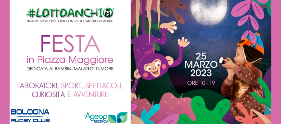 Il Bologna Rugby con Ageop