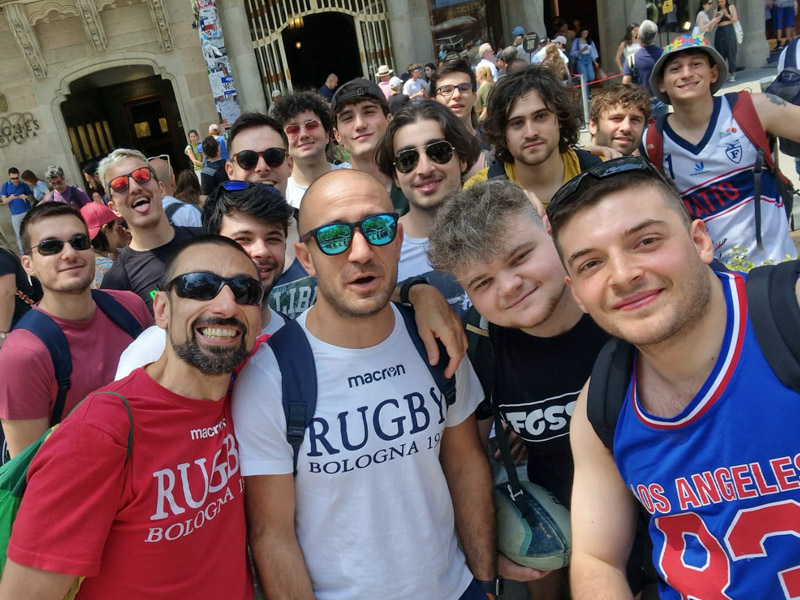 Cadetta Bologna Rugby Club a Barcellona