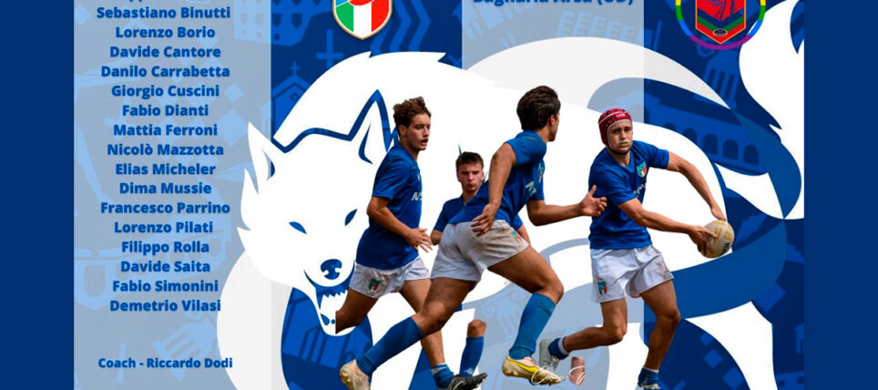 Sei atleti del Bologna convocati in azzurro U19 Rugby League