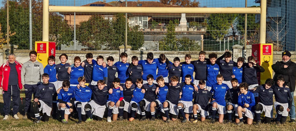 l’Under 14 a Ravenna chiude il 2023 nel migliore dei modi