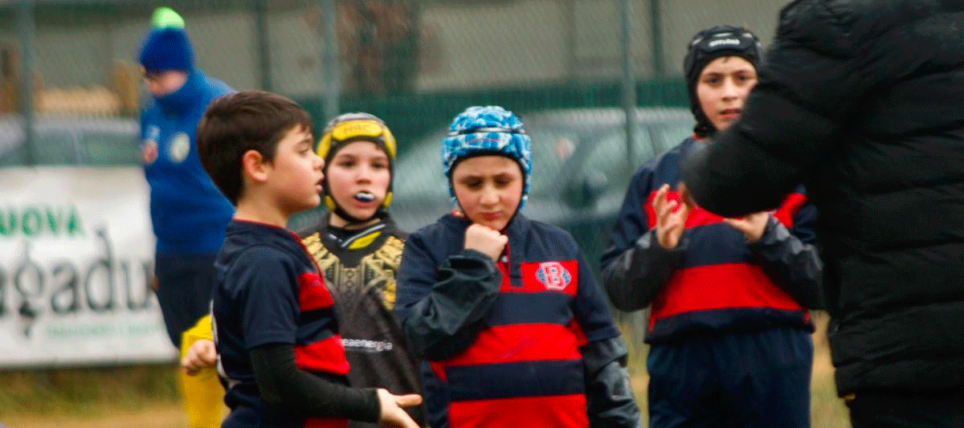 Minirugby a Formigine nonostante il diluvio