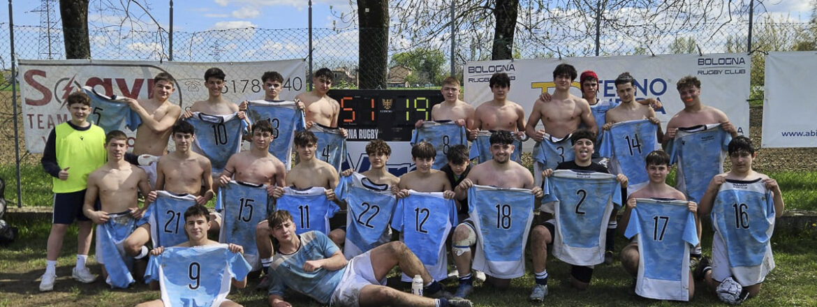 U16: e luce fu! Battuti i Lyons 51 a 19.