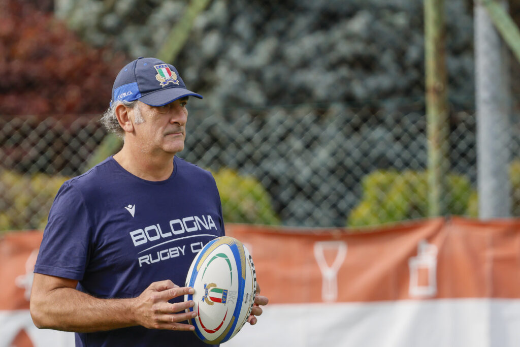 Francesco Brolis saluta il Bologna Rugby