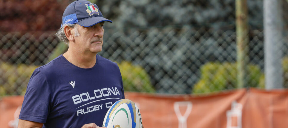 Francesco Brolis saluta il Bologna Rugby