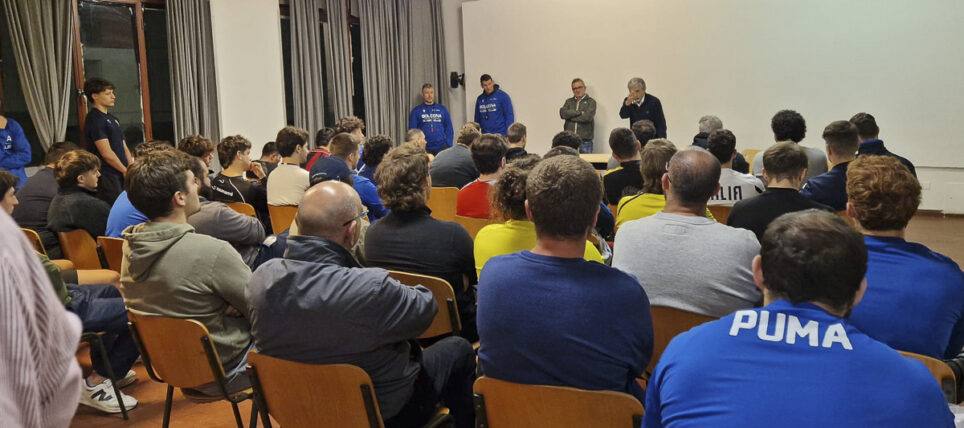 Il saluto del presidente Paolini 