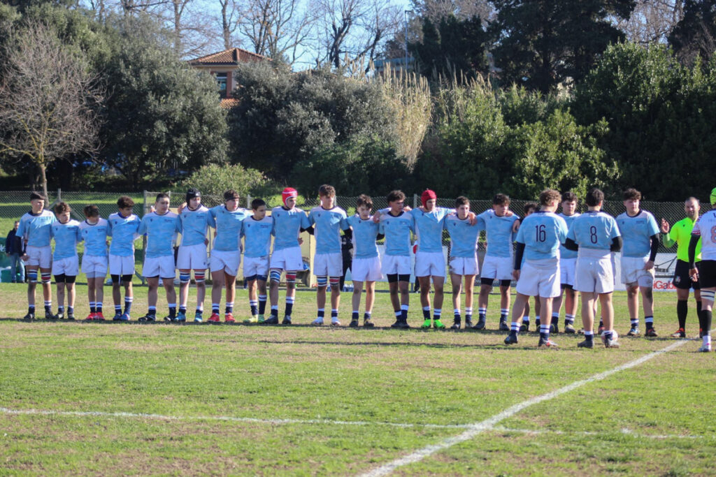 L’Under 16 sconfitta dal Granducato 38 a 26