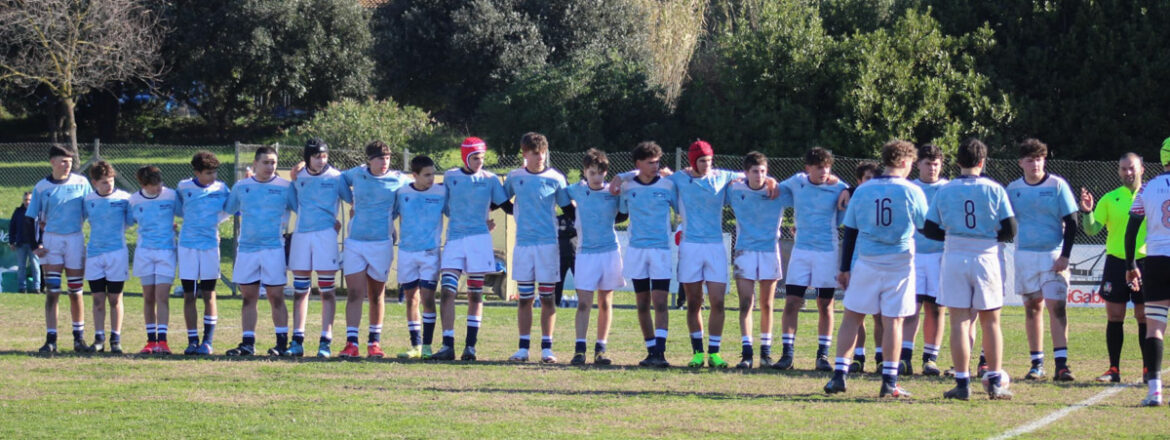 L’Under 16 sconfitta dal Granducato 38 a 26