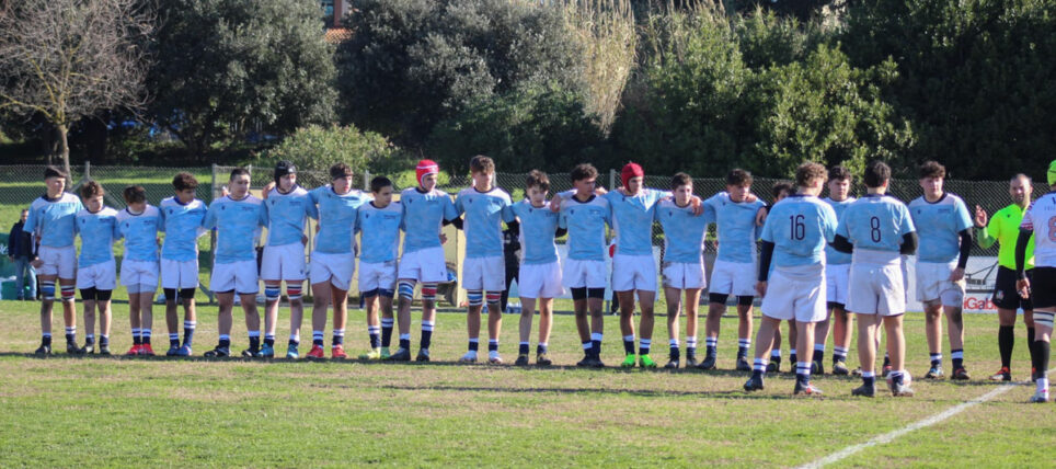 L’Under 16 sconfitta dal Granducato 38 a 26