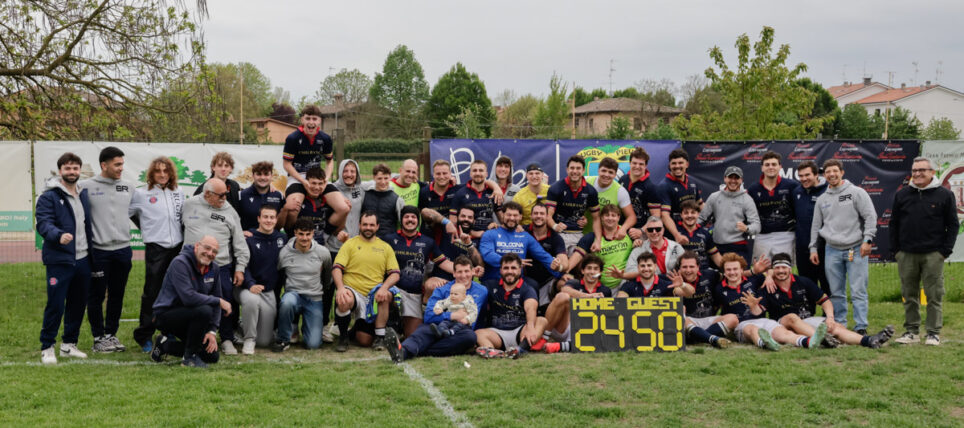 Il Bologna espugna Pieve: 50 a 24 e resta in testa alla classifica