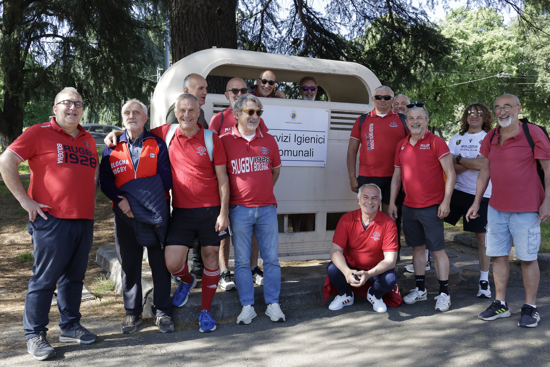Il Bologna Rugby Club a San Luca