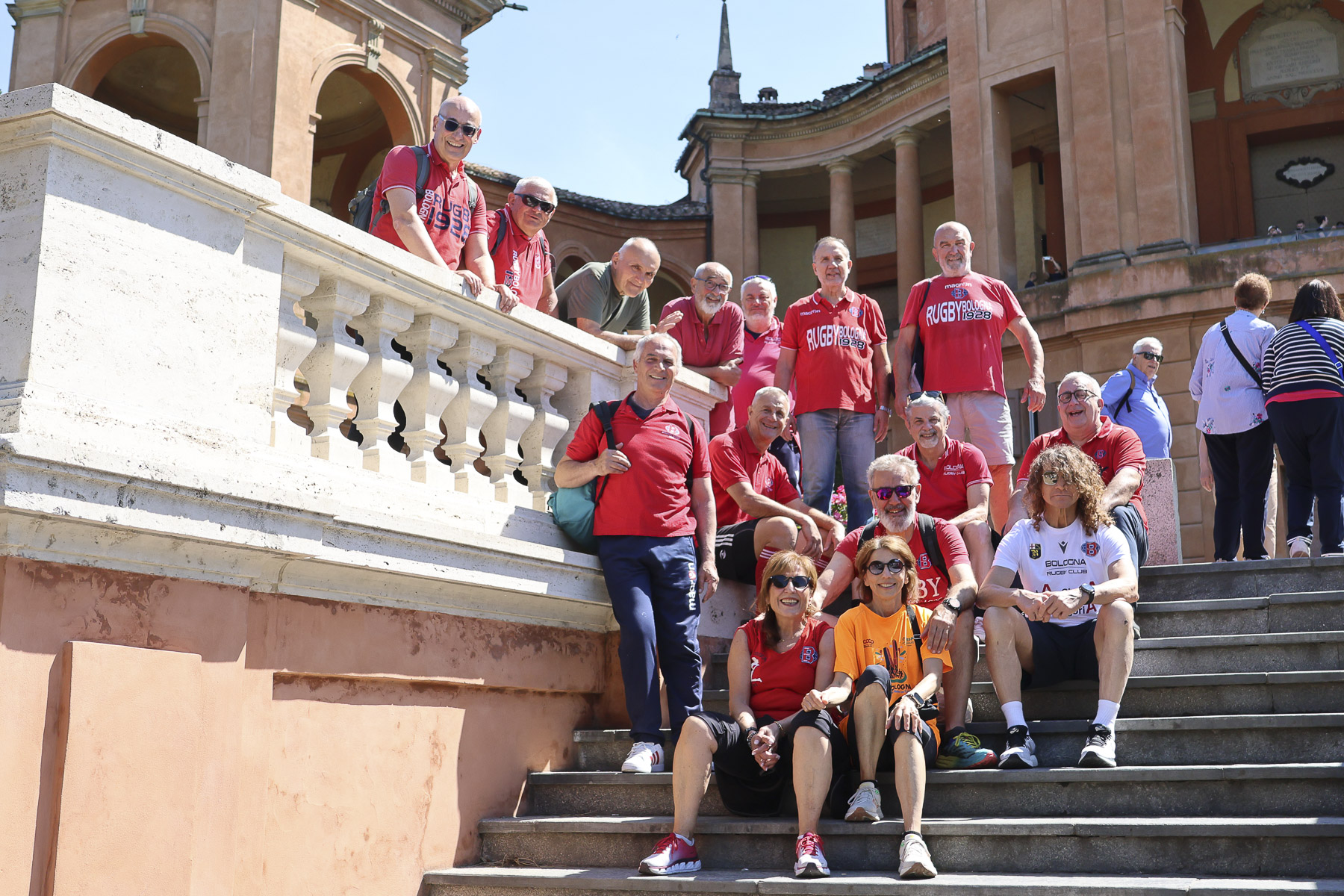 Il Bologna Rugby Club a San Luca