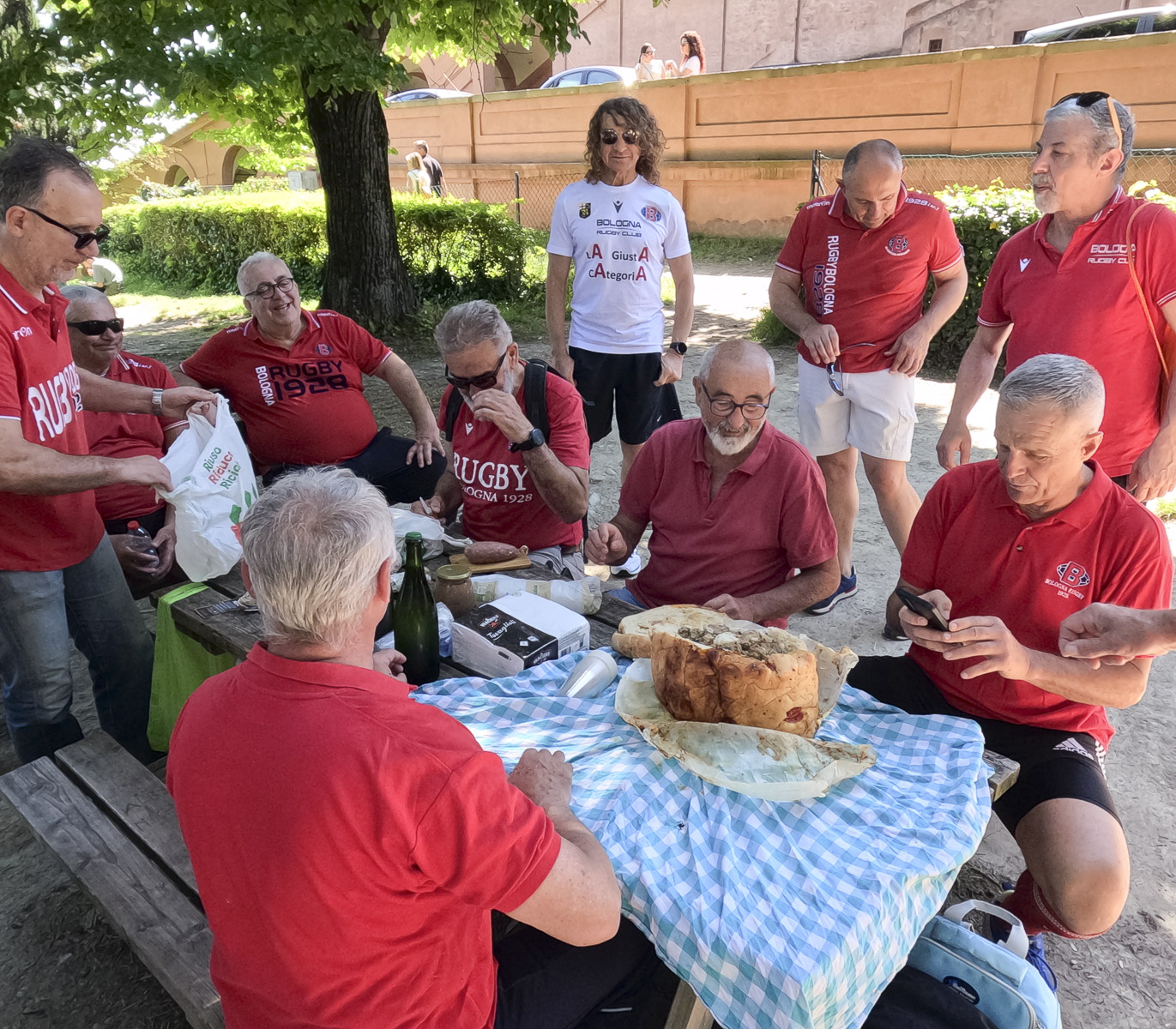 Il Bologna Rugby Club a San Luca