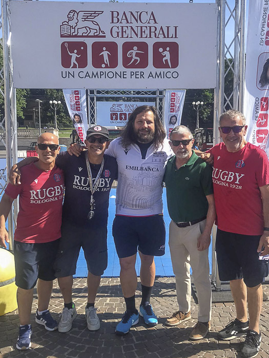 Un Campione per amico Banca Generali Bologna Rugby Club Castrogiovanni