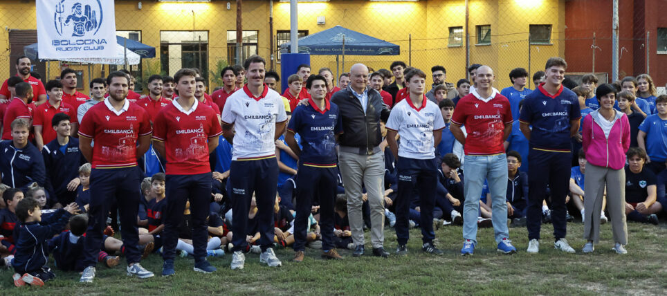 Bologna Rugby Fest: 400 atleti e le nuove maglie “Emil Banca”